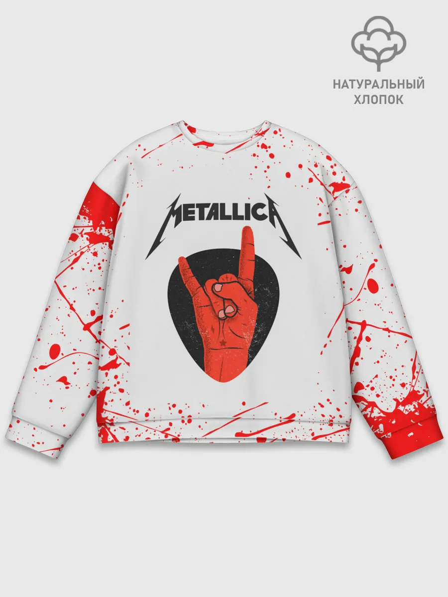 Мужской свитшот базовый / METALLICA