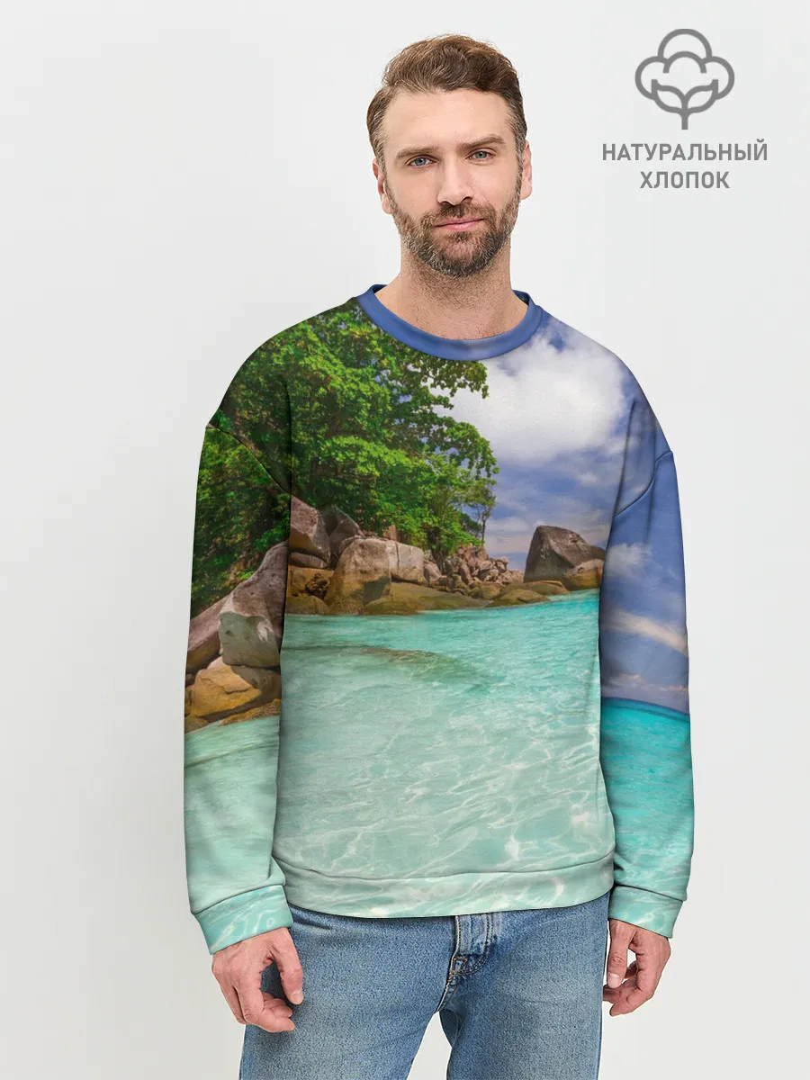 Мужской свитшот базовый / Пхукет