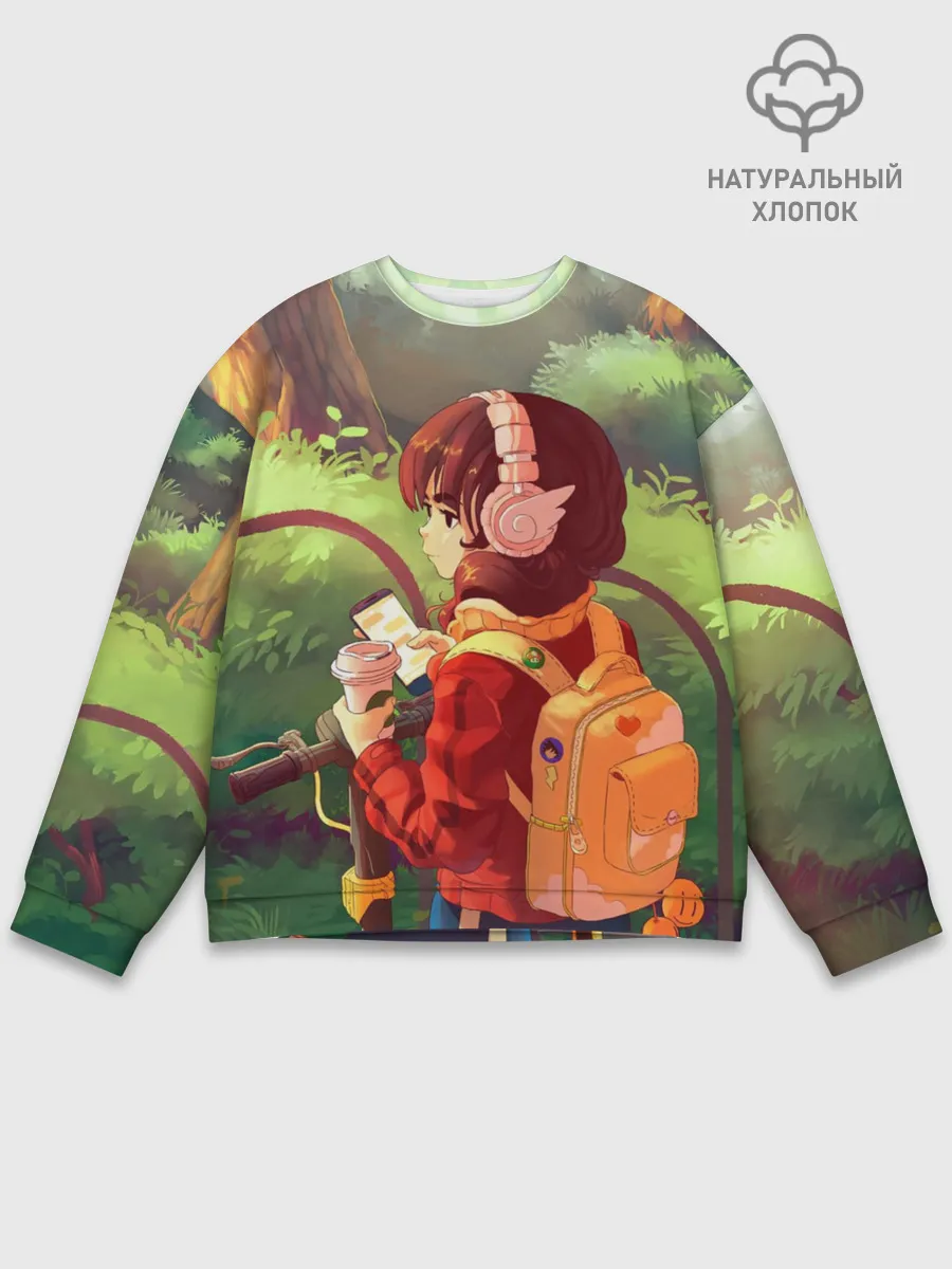 Мужской свитшот базовый / STUDY GIRL