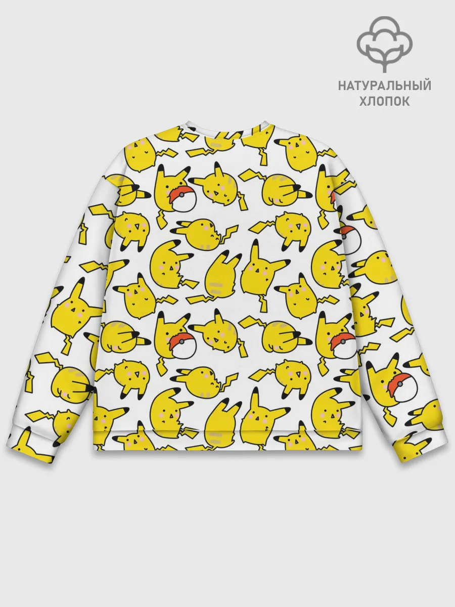 Мужской свитшот базовый / Пикачу