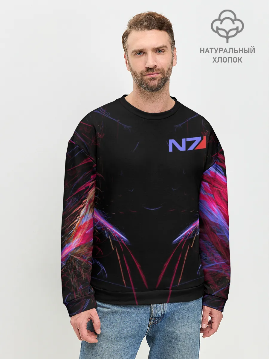 Мужской свитшот базовый / N7 | Neon Style