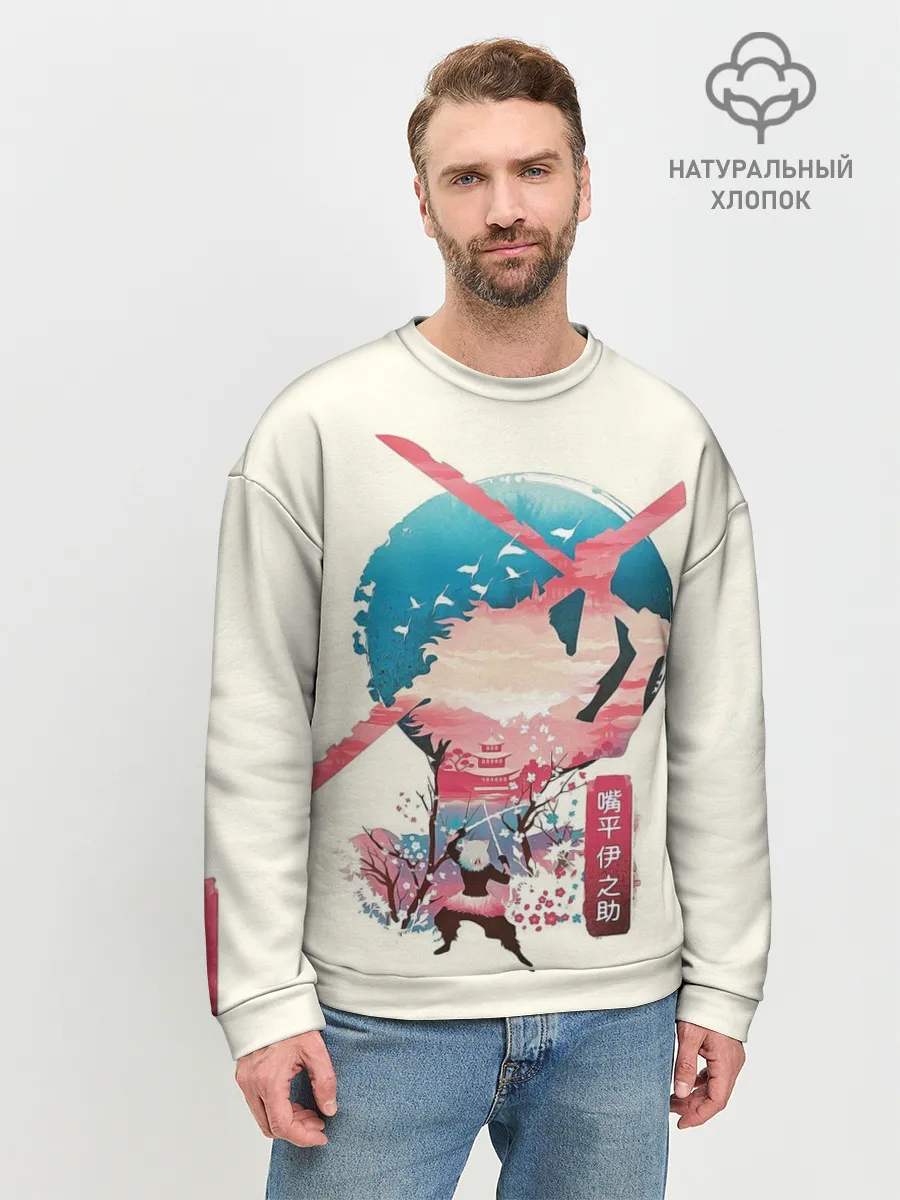 Мужской свитшот базовый / Demon Slayer