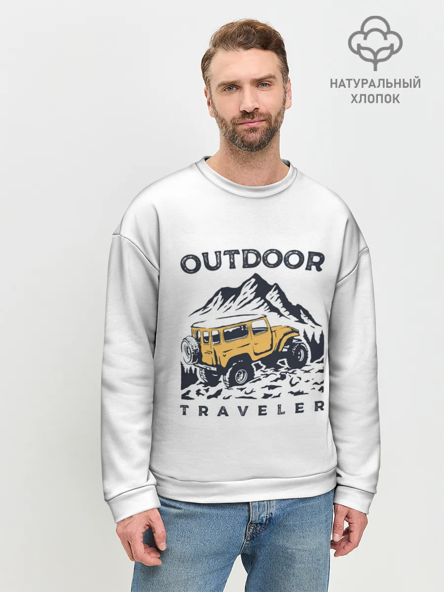 Мужской свитшот базовый / Путешественник | Outdoor