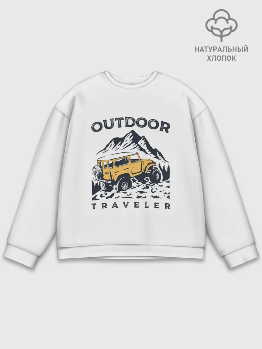 Мужской свитшот базовый / Путешественник | Outdoor