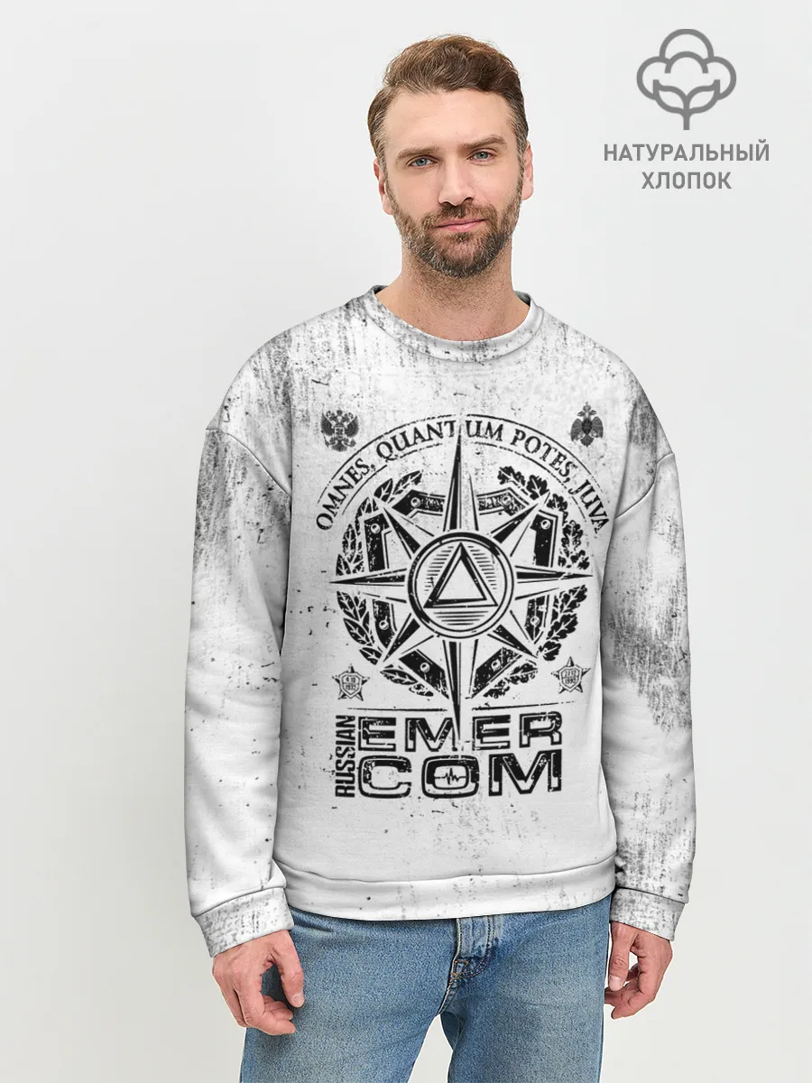 Мужской свитшот базовый / RUSSIAN EMERCOM