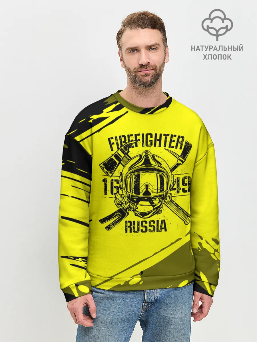 Мужской свитшот базовый / FIREFIGHTER 1649 RUSSIA