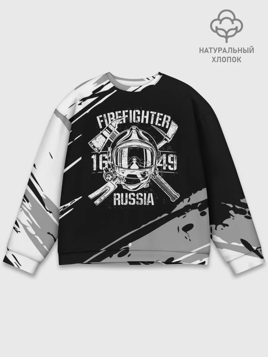 Мужской свитшот базовый / FIREFIGHTER 1649 RUSSIA