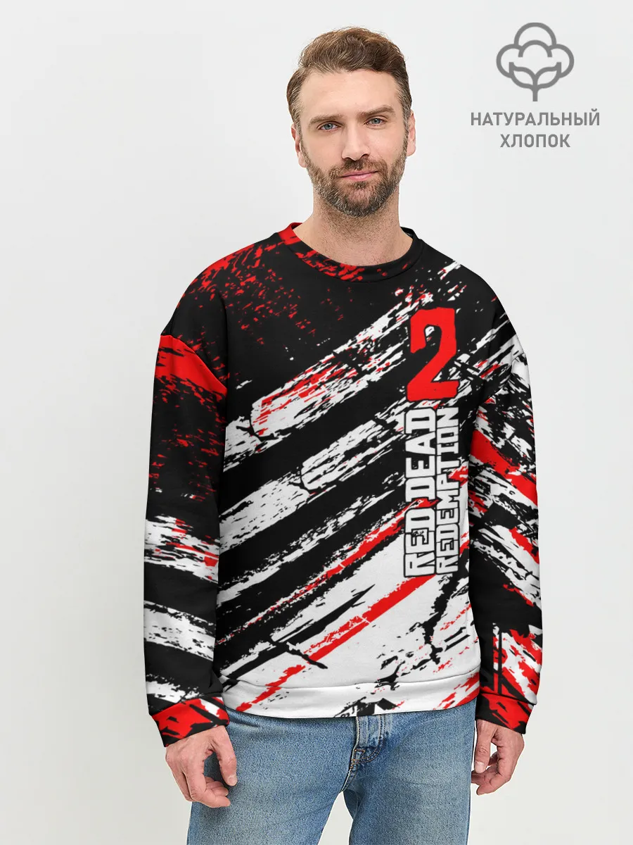 Мужской свитшот базовый / Red Dead Redemption 2