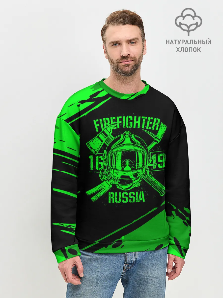 Мужской свитшот базовый / FIREFIGHTER 1649 RUSSIA