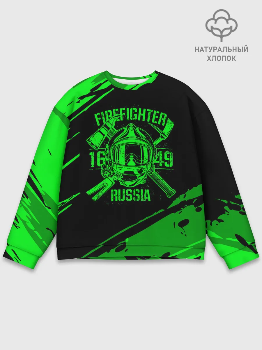 Мужской свитшот базовый / FIREFIGHTER 1649 RUSSIA