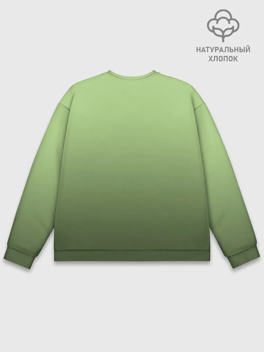 Мужской свитшот базовый / Catbus Studio Ghibli Котобус