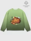 Мужской свитшот базовый / Catbus Studio Ghibli Котобус