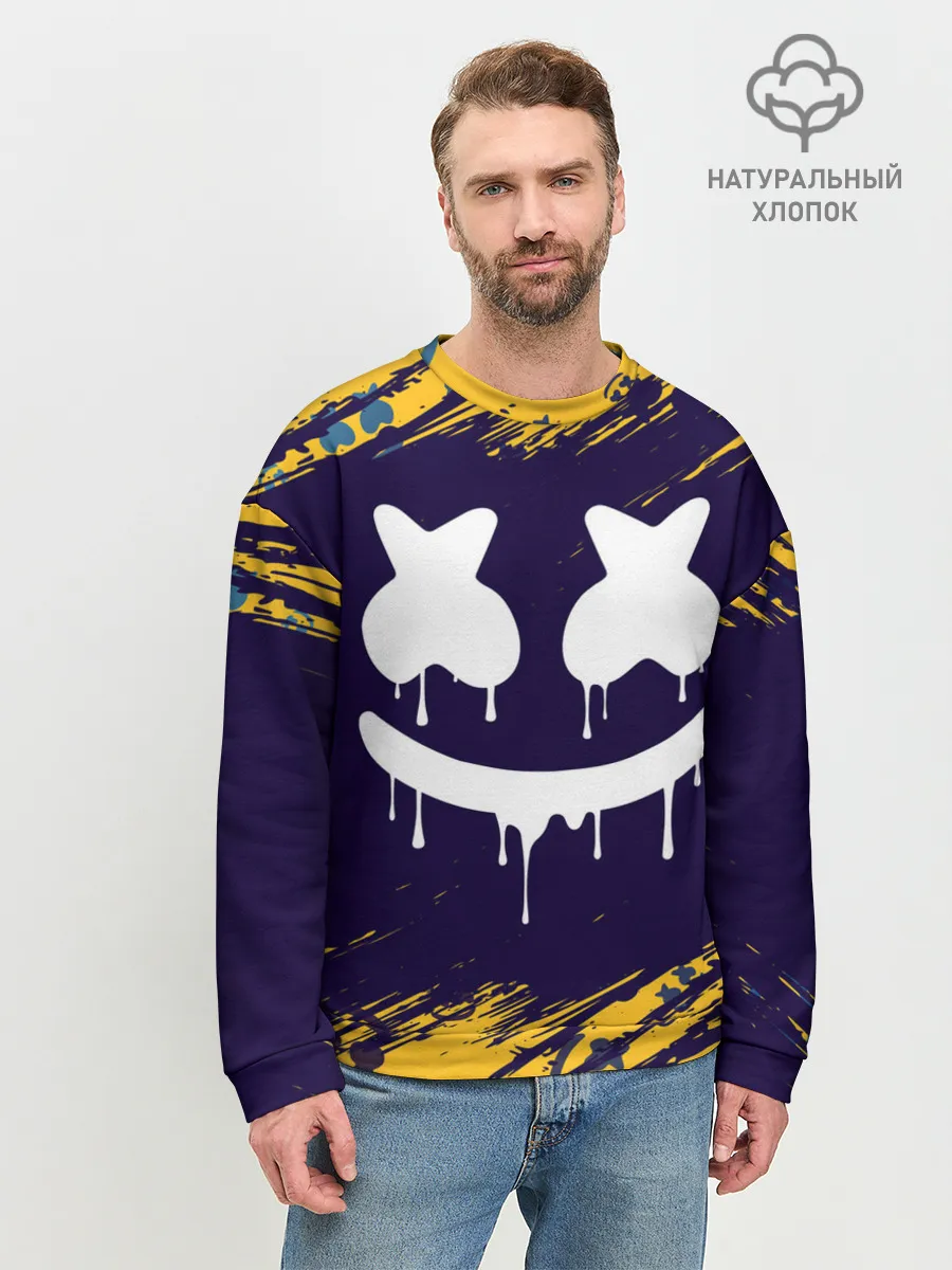 Мужской свитшот базовый / MARSHMELLO / МАРШМЕЛЛОУ