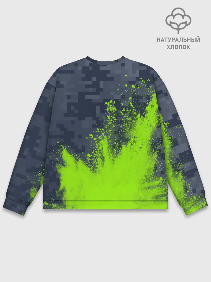 Мужской свитшот базовый / MINECRAFT / МАЙНКРАФТ