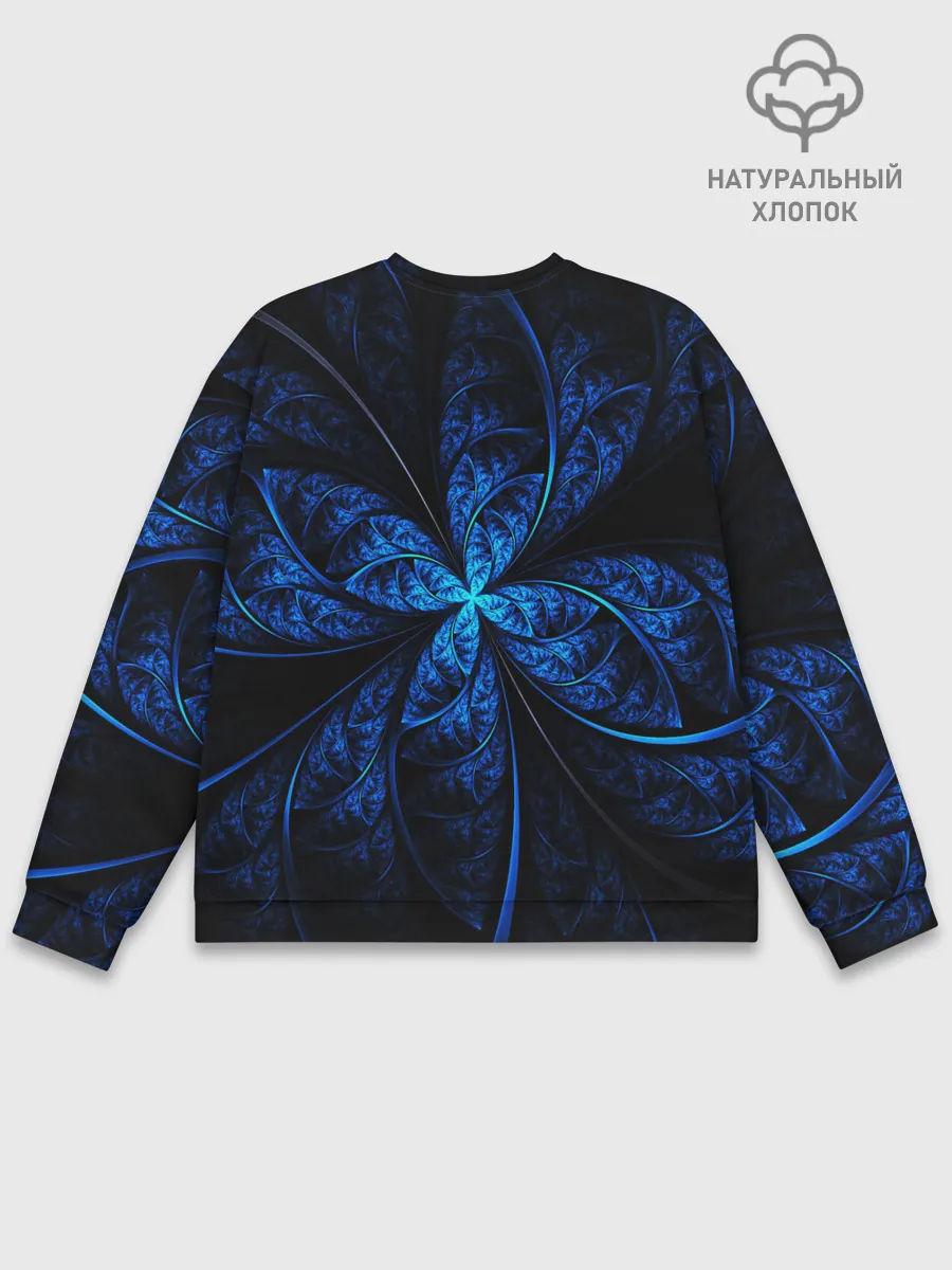 Мужской свитшот базовый / DIGITAL FRACTAL