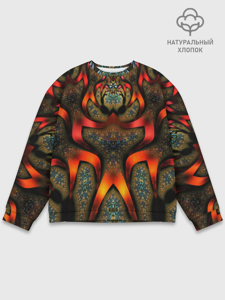Мужской свитшот базовый / ДИКИЙ УЗОР