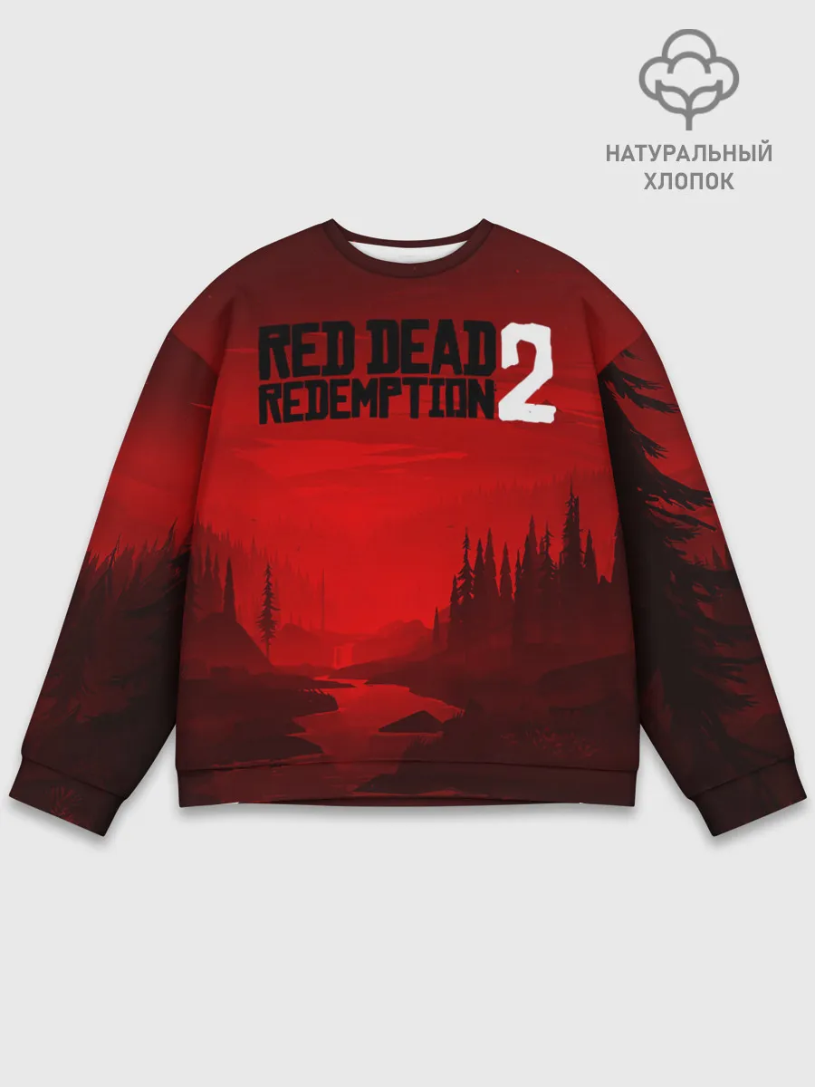 Мужской свитшот базовый / Red Dead Redemption 2