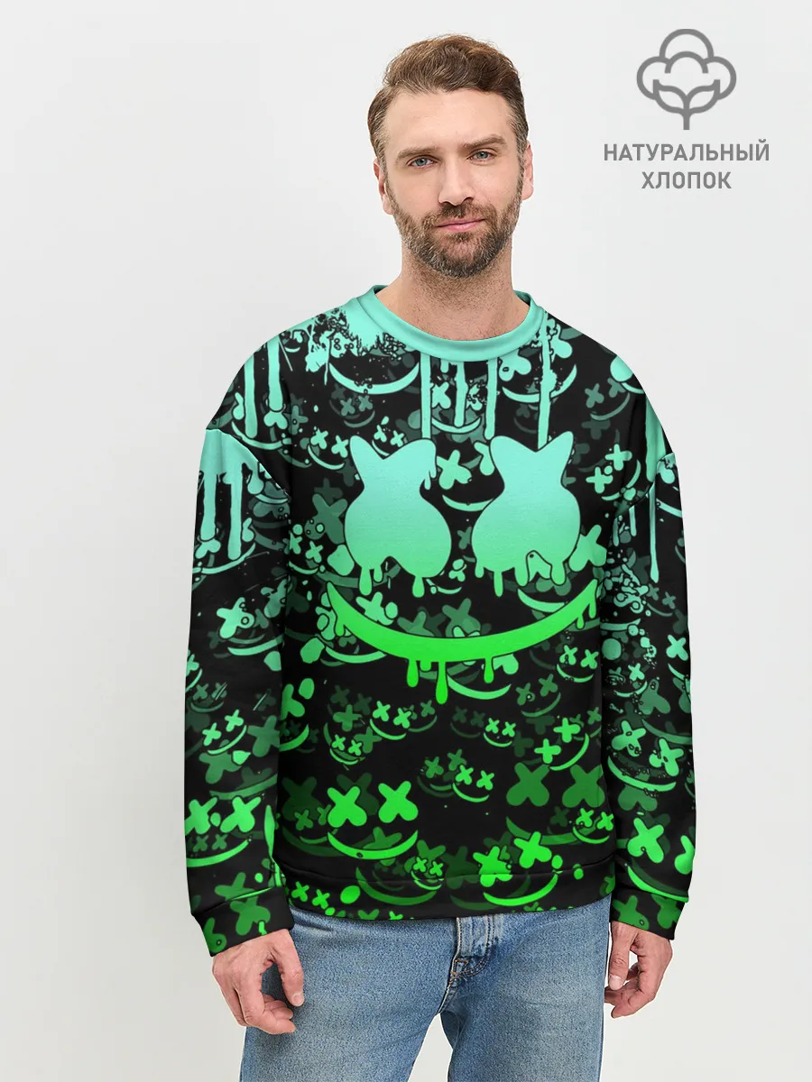 Мужской свитшот базовый / MARSHMELLO