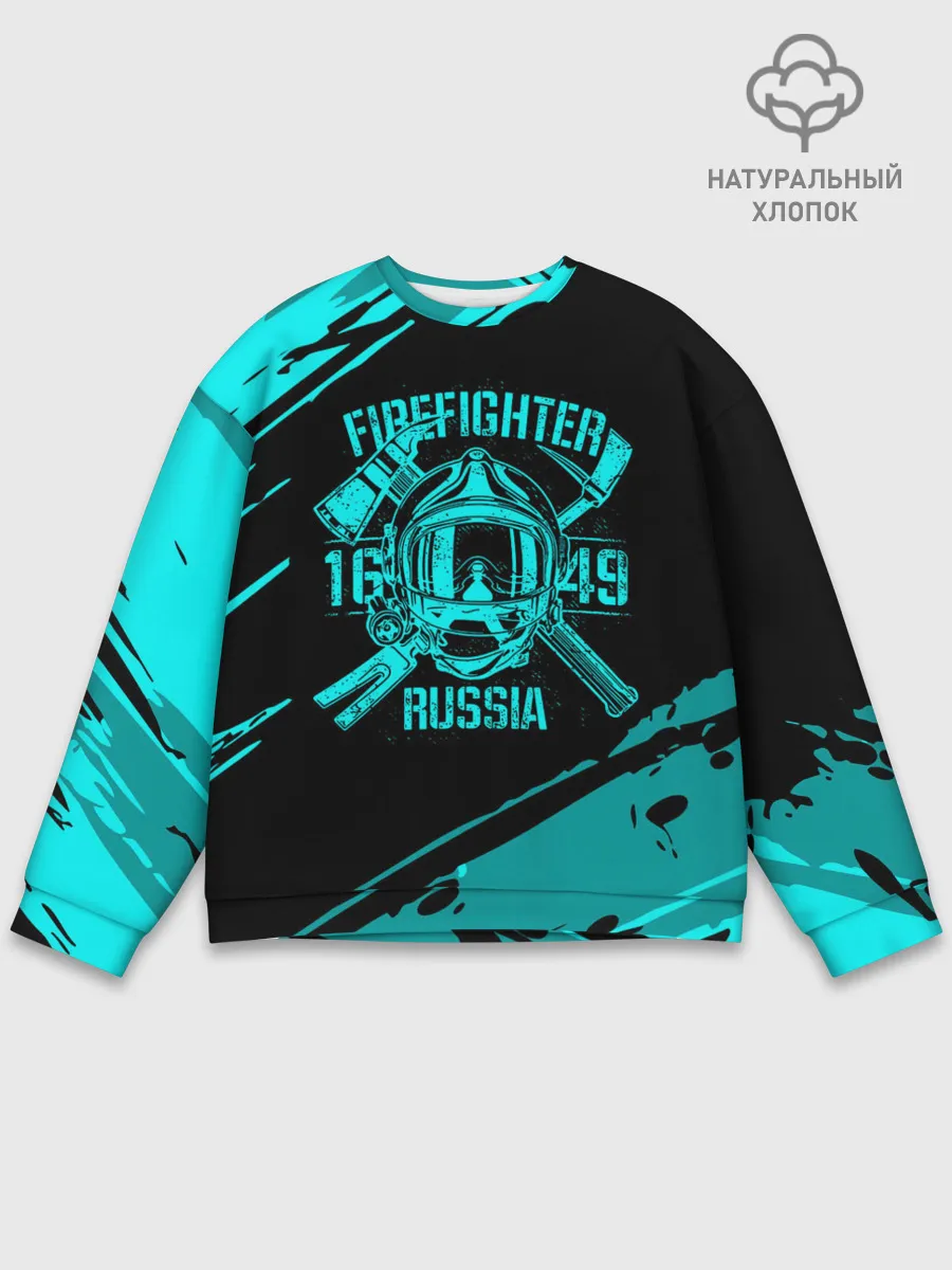 Мужской свитшот базовый / FIREFIGHTER 1649 RUSSIA