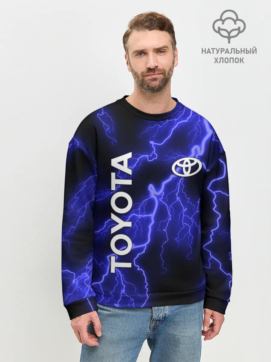 Мужской свитшот базовый / TOYOTA
