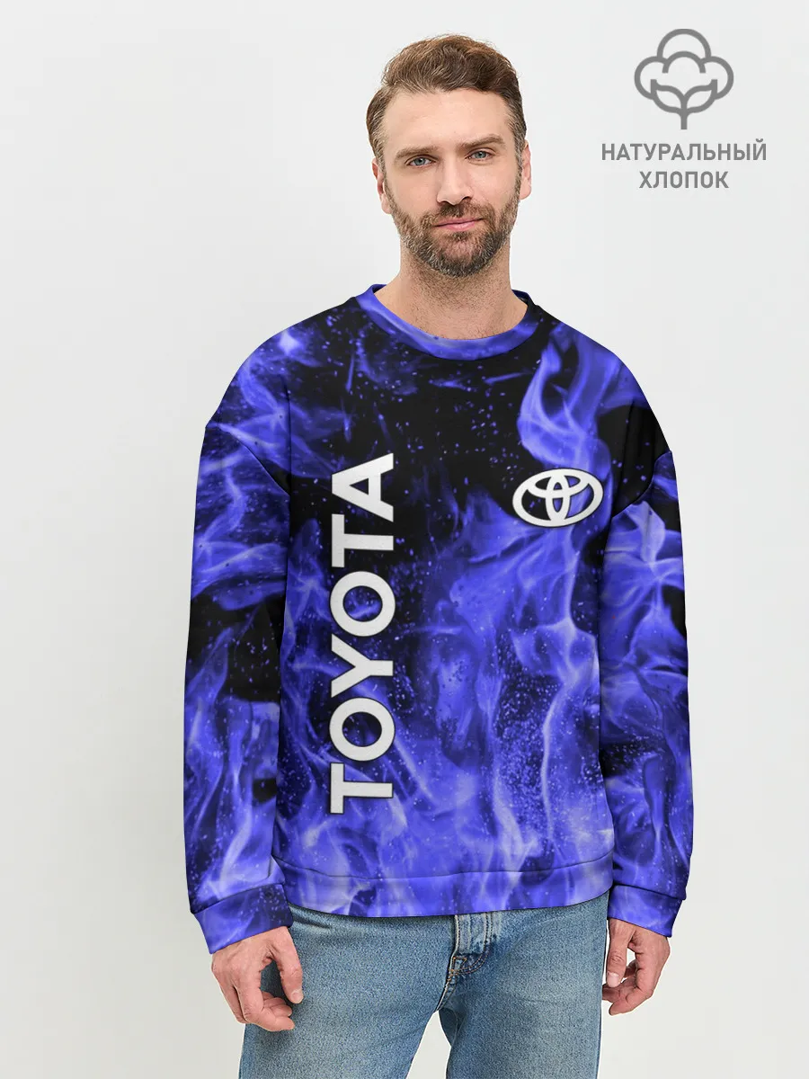 Мужской свитшот базовый / TOYOTA