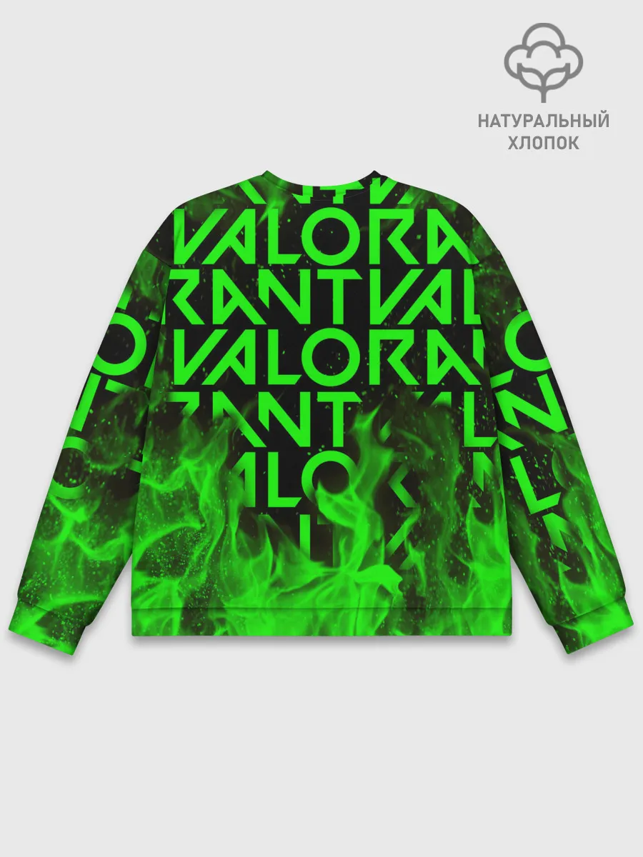 Мужской свитшот базовый / VALORANT | ВАЛОРАНТ