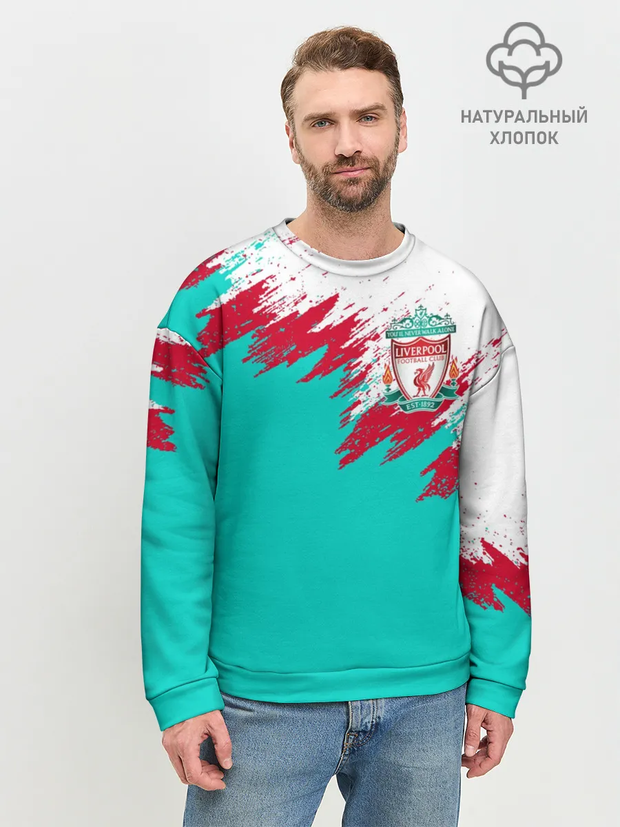 Мужской свитшот базовый / LIVERPOOL | ЛИВЕРПУЛЬ