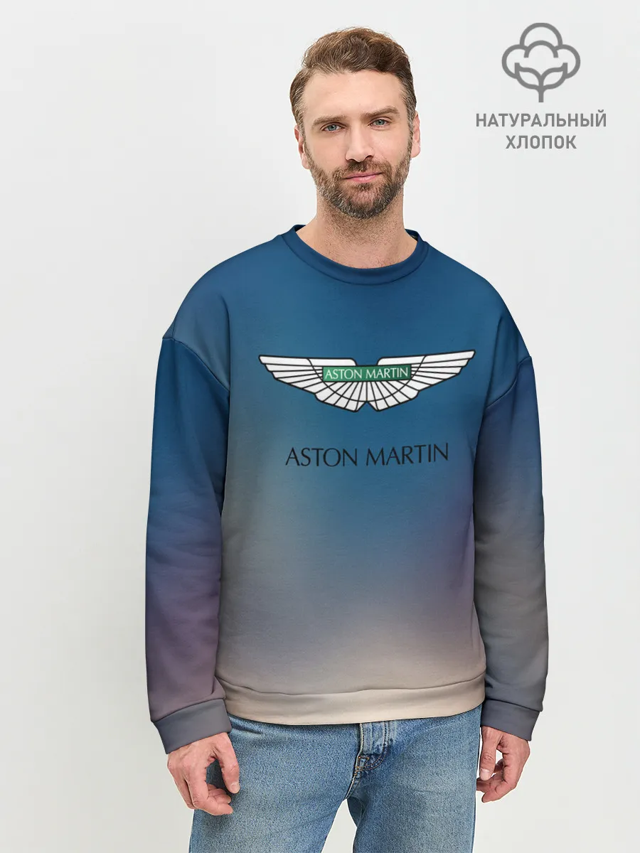 Мужской свитшот базовый / aston martin