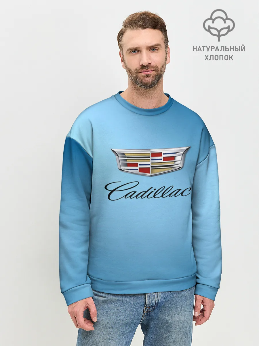 Мужской свитшот базовый / cadillac