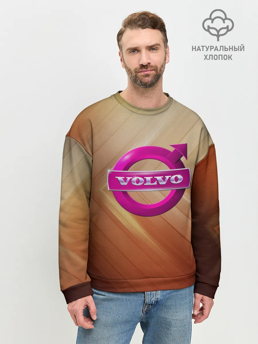 Мужской свитшот базовый / volvo