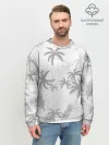 Мужской свитшот базовый / ПАЛЬМЫ | ЛЕТО | TROPICAL