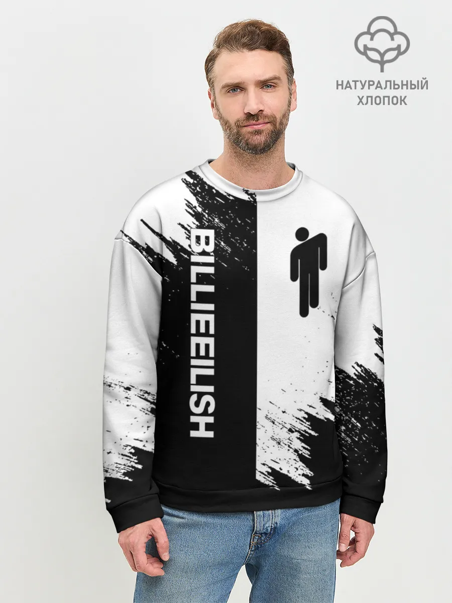 Мужской свитшот базовый / BILLIE EILISH / БИЛЛИ АЙЛИШ