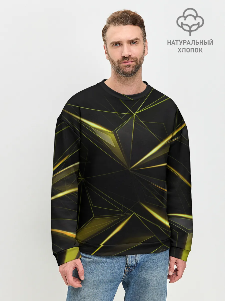 Мужской свитшот базовый / Текстура.