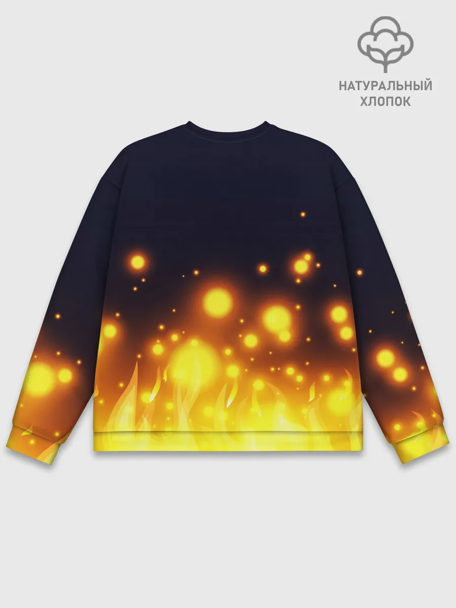 Мужской свитшот базовый / Helltaker Satan Girl