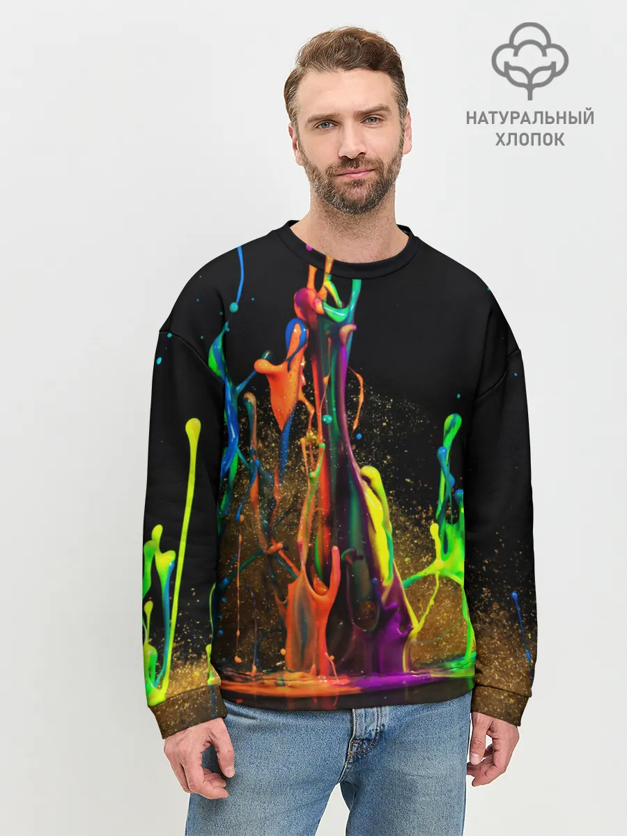 Мужской свитшот базовый / КРАСКИ