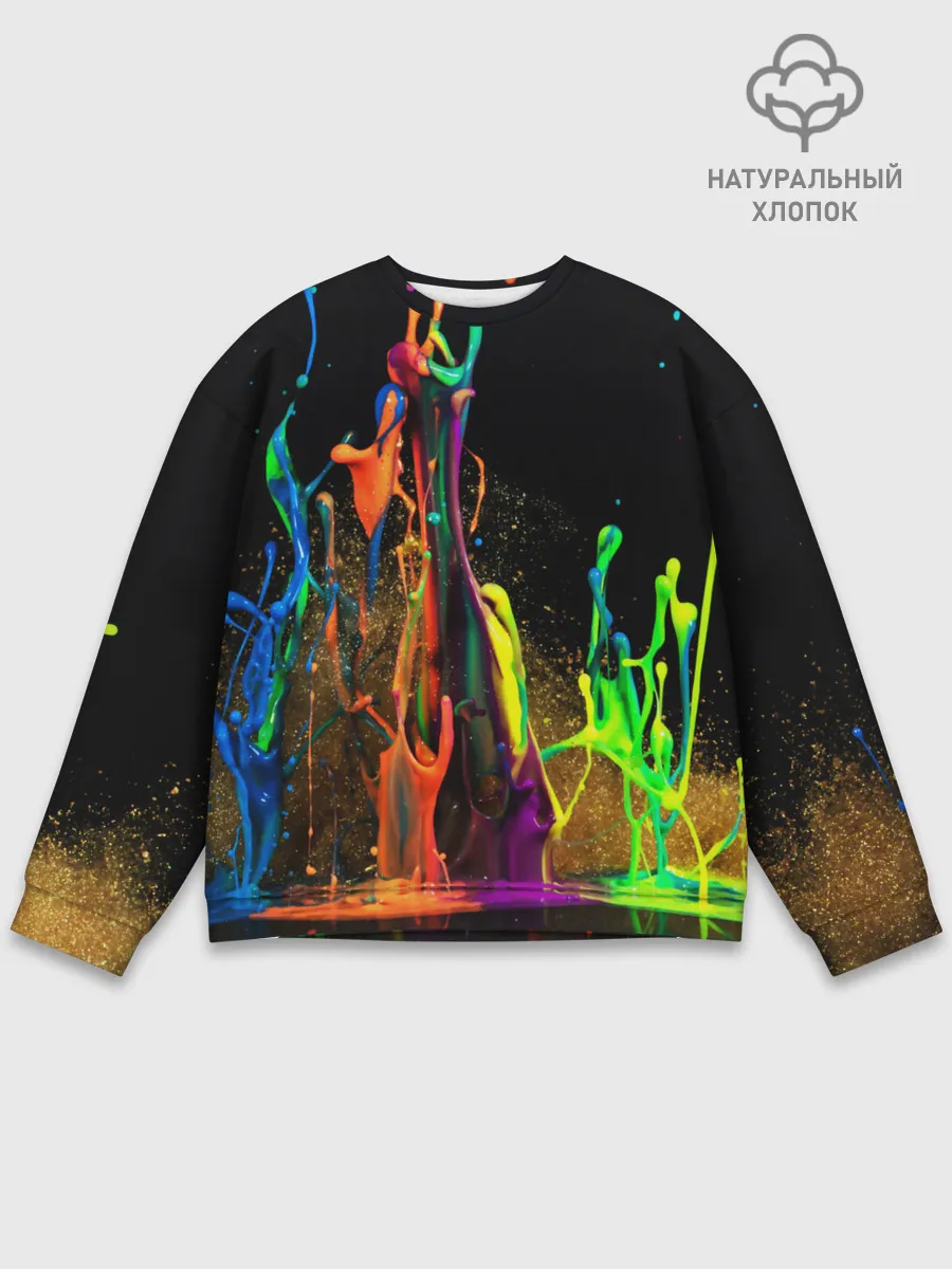 Мужской свитшот базовый / КРАСКИ