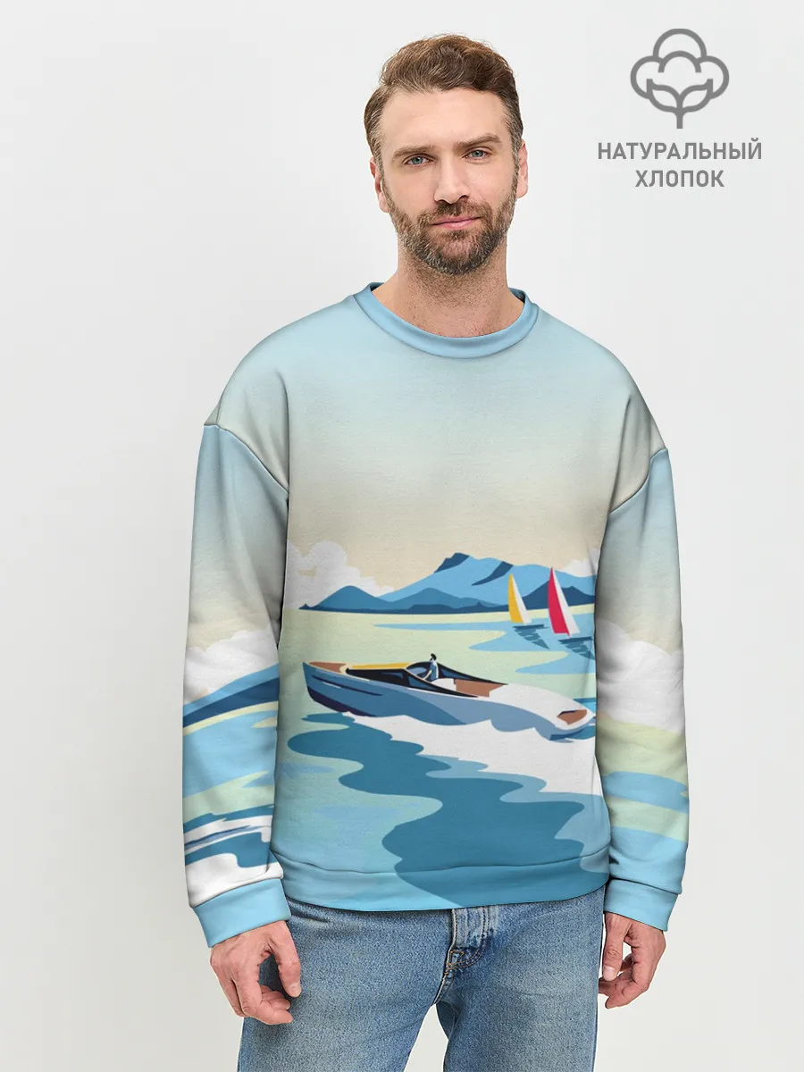 Мужской свитшот базовый / Лето