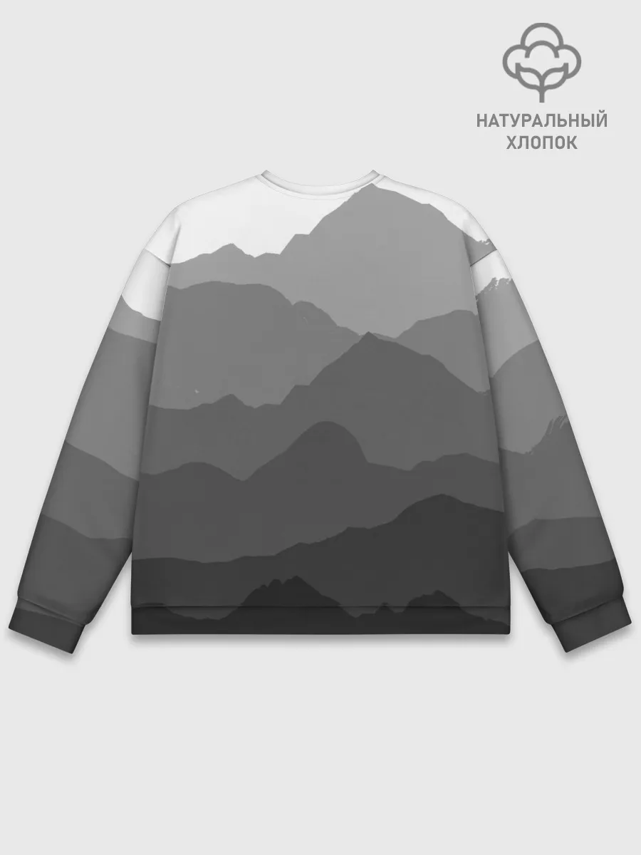 Мужской свитшот базовый / горы