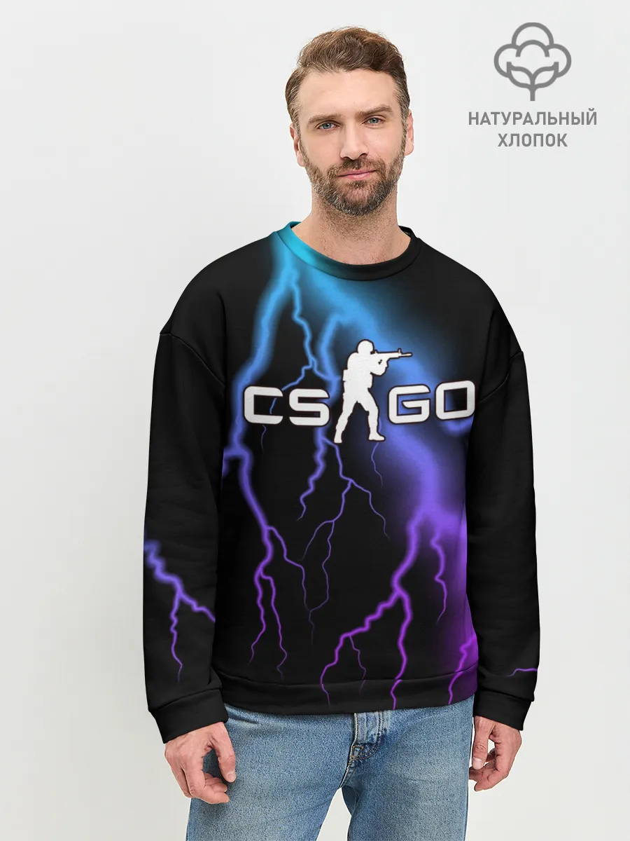 Мужской свитшот базовый / COUNTER STRIKE