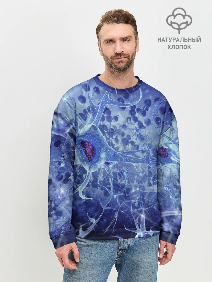 Мужской свитшот базовый / ВИРУС