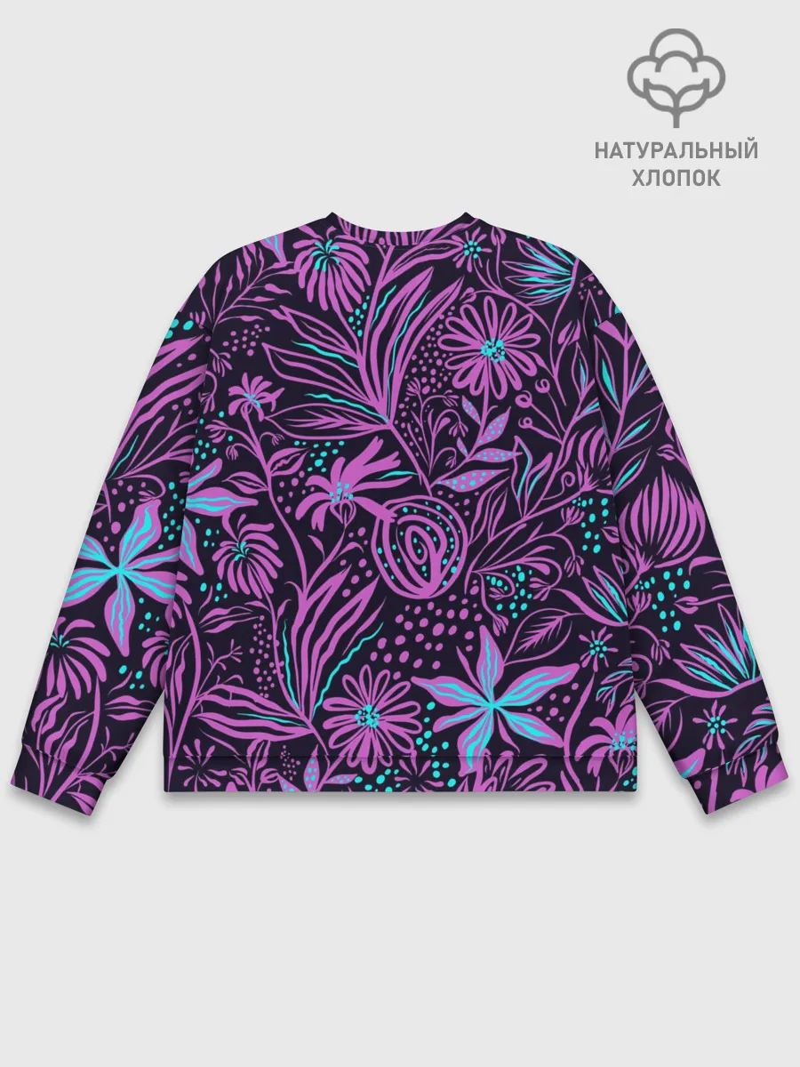 Мужской свитшот базовый / Лев | Флора