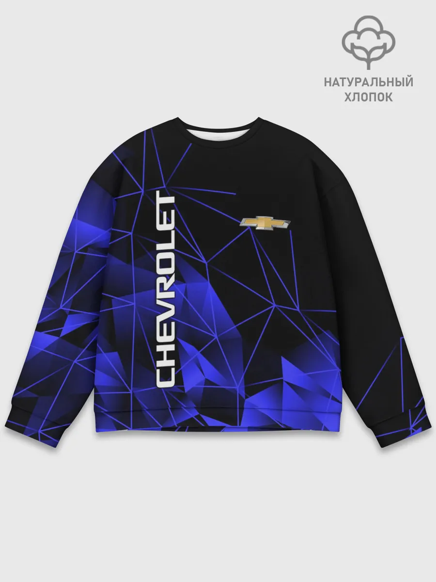 Мужской свитшот базовый / CHEVROLET