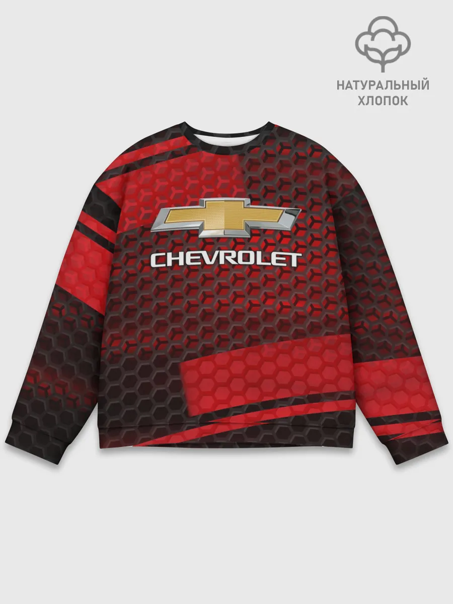 Мужской свитшот базовый / CHEVROLET