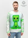Мужской свитшот базовый / MINECRAFT CREEPER