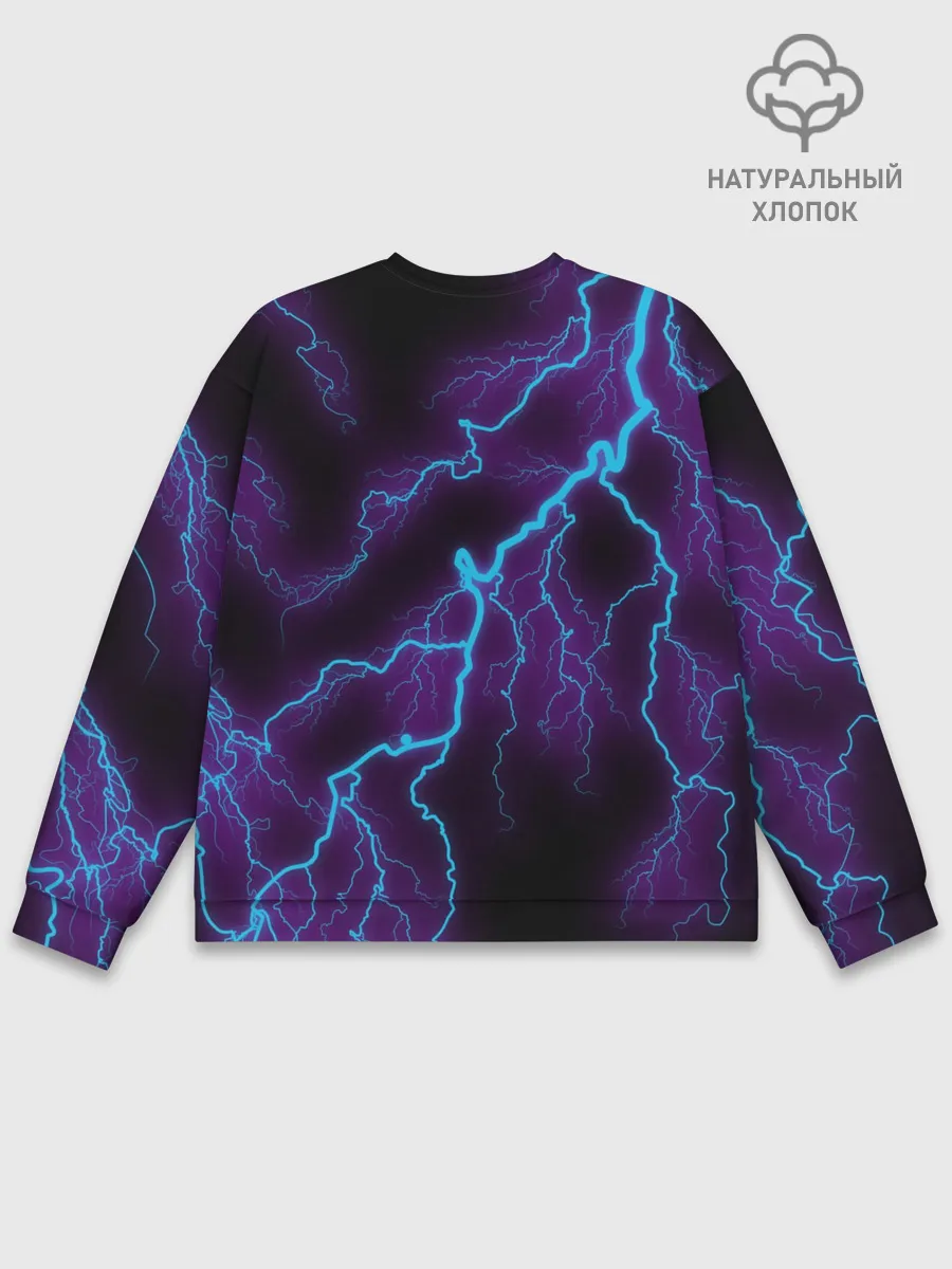 Мужской свитшот базовый / MINECRAFT CREEPER CAT