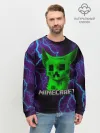 Мужской свитшот базовый / MINECRAFT CREEPER CAT