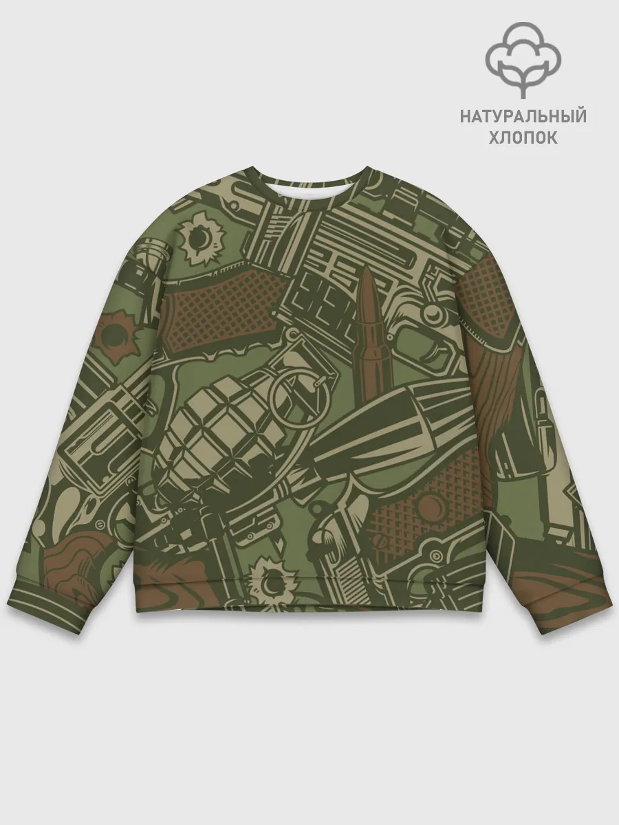 Мужской свитшот базовый / Военный инвентарь | Military equipment