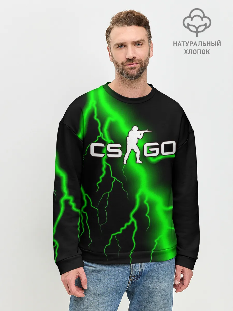 Мужской свитшот базовый / COUNTER STRIKE
