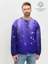 Мужской свитшот базовый / Мерцающие Светлячки