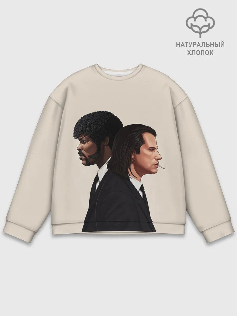 Мужской свитшот базовый / Криминальное чтиво